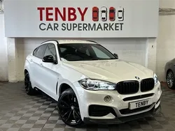 White Used 2017 BMW X6 M Sport SUV | £22,795 (Good price)