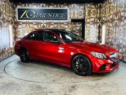 Red Used 2021 Mercedes C43 AMG Premium Plus Sedan | £33,995 (Fair price)