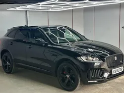 Black Used 2017 Jaguar F-Pace S SUV | £18,484 (Fair price)