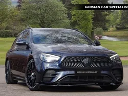 Blue Used 2020 Mercedes E220 AMG line Estate | £25,490 (Expensive)