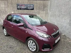 Mauve/purple Used 2015 Peugeot 108 Active Hatchback | £4,495 (Fair price)