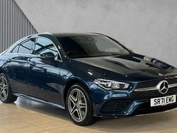 Blue Used 2022 Mercedes CLA250e AMG Line Premium Sedan | £23,980 (Good price)