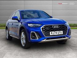 Blue Used 2024 Audi Q5 S-Line SUV | £37,990 (Fair price)