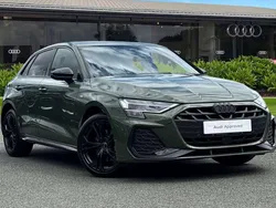 Green Used 2025 Audi A3 e-tron Black Edition Hatchback | £36,750