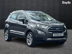 Grey Used 2018 Ford Ecosport Titanium SUV | £12,186 (Fair price)