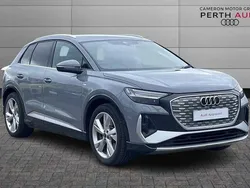Grey Used 2025 Audi Q4 e-tron S-Line SUV | £36,995 (Fair price)