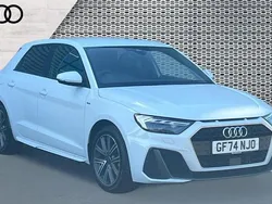 White Used 2024 Audi A1 S-Line Hatchback | £24,387 (Fair price)