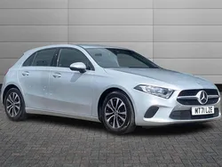 Iridium silver Used 2021 Mercedes A180 SE Hatchback | £19,494 (Fair price)
