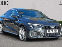Grey Used 2024 Audi A3 S-Line Sedan | £23,984 (Fair price)