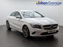 White Used 2018 Mercedes CLA180 Sedan | £15,550 (Fair price)