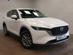 White Used 2024 Mazda CX-5 Center-Line SUV | £23,298 (Fair price)