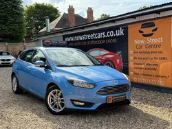 Blue Used 2016 Ford Focus Zetec Hatchback | £4,684 (Fair price)