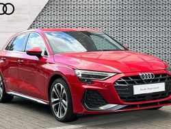 Red New 2025 Audi A3 S-Line Hatchback | £28,990 (Expensive)
