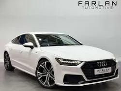 White Used 2021 Audi A7 S-Line Hatchback | £20,950 (Super price)