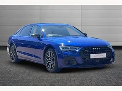 Blue Used 2025 Audi A8 Black Edition Sedan | £61,995 (Fair price)