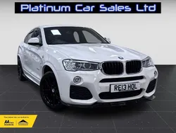White Used 2016 BMW X4 M Sport SUV | £13,495 (Fair price)