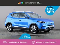 Blue Used 2022 MG ZS Trophy Sedan | £15,497 (Fair price)