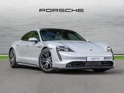 Grey Used 2022 Porsche Taycan Sedan | £54,940 (Fair price)