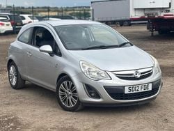 Silver Used 2012 Vauxhall Corsa Hatchback | £1,150 (Good price)