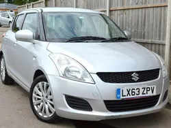 Silver Used 2013 Suzuki Swift SZ3 Hatchback | £4,449 (Fair price)