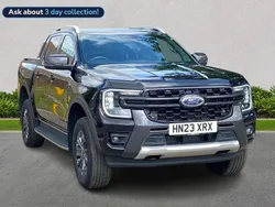 Black Used 2023 Ford Ranger Wildtrack Pickup | £29,000 (Good price)