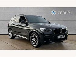 Black Used 2018 BMW X3 M Sport SUV | £21,495 (Fair price)
