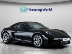Black Used 2021 Porsche Cayman Coupe | £37,200