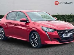 Metallic moroccan red Used 2020 Peugeot 208 Allure Hatchback | £12,849 (Fair price)