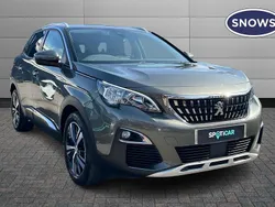 Amazonite grey Used 2019 Peugeot 3008 Allure SUV | £10,609 (Fair price)