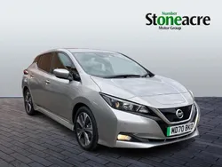 Silver Used 2021 Nissan Leaf N-Connecta Hatchback | £10,190 (Good price)