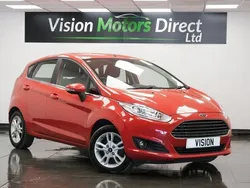 Red Used 2016 Ford Fiesta Zetec Hatchback | £3,470 (Good price)