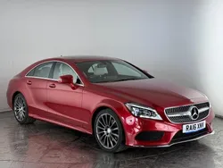 Red Used 2016 Mercedes CLS220 AMG line Coupe | £13,300 (Fair price)