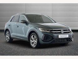 Petrol blue Used 2025 VW T-Roc R-line SUV | £29,395 (A bit pricey)