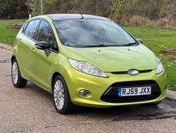 Green Used 2009 Ford Fiesta Zetec Hatchback | £1,799 (Fair price)
