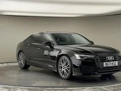 Myth black metallic Used 2021 Audi A6 Black Edition Sedan | £26,900 (Fair price)