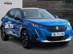 Blue Used 2022 Peugeot e-2008 GTi SUV | £14,990 (Fair price)
