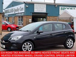 Black Used 2015 Vauxhall Corsa Excite Hatchback | £5,295 (Fair price)