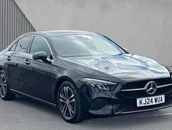 Black Used 2024 Mercedes A200 Executive Sedan | £25,554 (Fair price)
