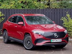 Red Used 2024 Mercedes EQA250+ AMG Line Premium SUV | £32,998 (Expensive)