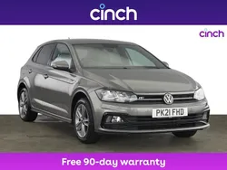 Grey Used 2021 VW Polo R-line Hatchback | £14,499 (Fair price)