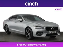Silver Used 2017 Volvo S90 R-Design Pro Sedan | £15,559 (Fair price)