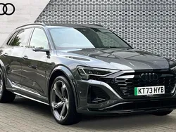 Grey New 2024 Audi Q8 e-tron Design SUV | £63,990