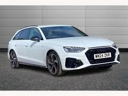 White Used 2024 Audi A4 Black Edition Estate | £34,450 (A bit pricey)