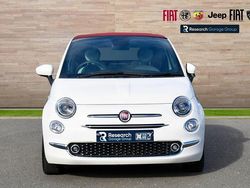 White Used 2022 Fiat 500C Dolcevita Cabriolet | £10,896 (Fair price)