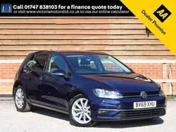 Blue Used 2019 VW Golf VII GT Hatchback | £15,995 (Good price)