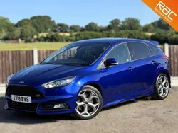 Blue Used 2018 Ford Focus ST Hatchback | £14,990 (Fair price)
