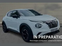 White Used 2022 Nissan Juke N-Connecta SUV | £16,597 (Good price)