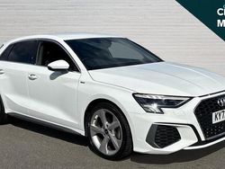 White Used 2022 Audi A3 S-Line Hatchback | £19,446 (Fair price)
