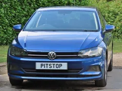 Reef blue Used 2019 VW Polo SE Hatchback | £10,600 (Fair price)