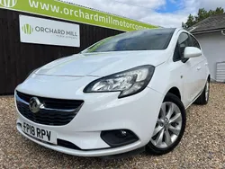 White Used 2018 Vauxhall Corsa Hatchback | £6,795 (Fair price)